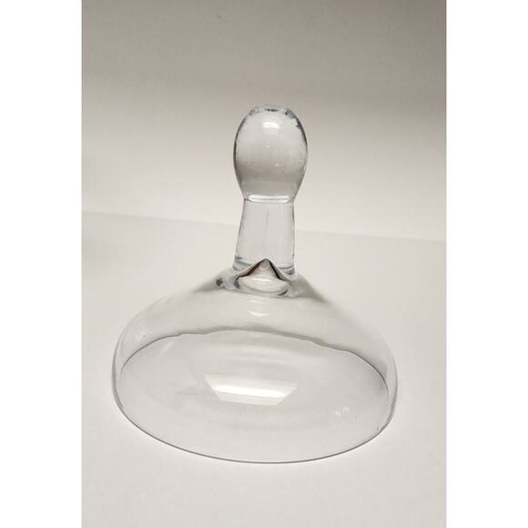 CC HOME FUNISHINGS Glass 8.5"Dx14.5" clear Jar W/Lid - Picture 4 of 7